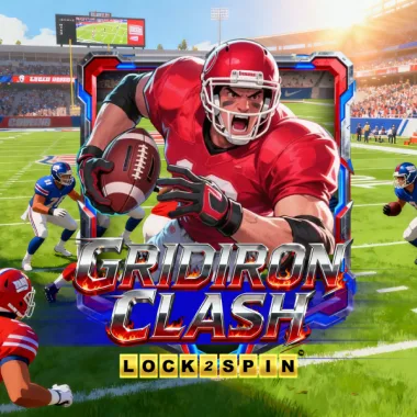 Gridiron Clash Lock 2 Spin game tile