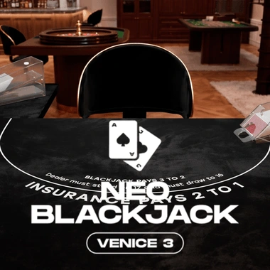 Venice Neo Blackjack 3 game tile